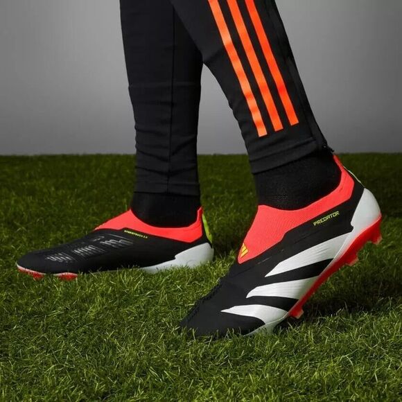 7.5M / 8.5W - [NEW] Men\'s‎ adidas Predator Elite FG Soccer Cleat \'Black\' IE1805